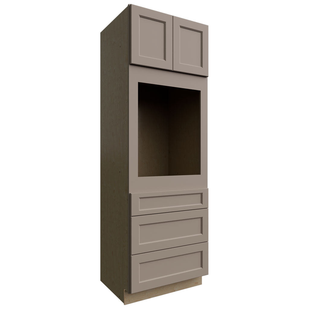 Fabuwood Allure Fusion Oyster 33" W X 90" H X 24" D Single Oven Tall Cabinet