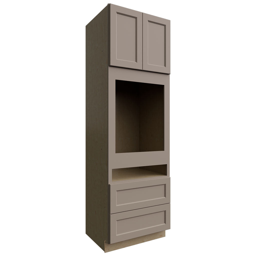 Fabuwood Allure Fusion Oyster 33" W X 96" H X 24" D Combo Oven Tall Cabinet