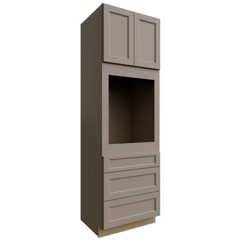 Fabuwood Allure Fusion Oyster 33" W X 96" H X 24" D Single Oven Tall Cabinet