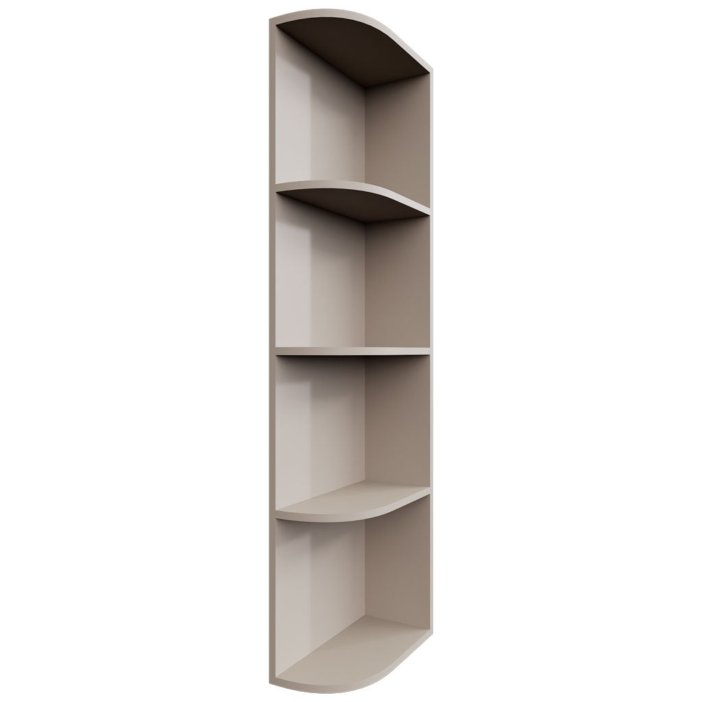 Fabuwood Allure Fusion Oyster 06" W X 42" H X 12" D Wall Open Right End Cabinet