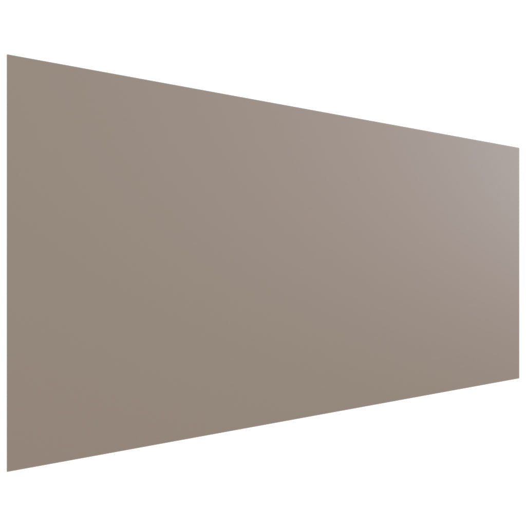 Fabuwood Allure Fusion Oyster 48" W X 96" H X 1/4" D MDF Back Panel