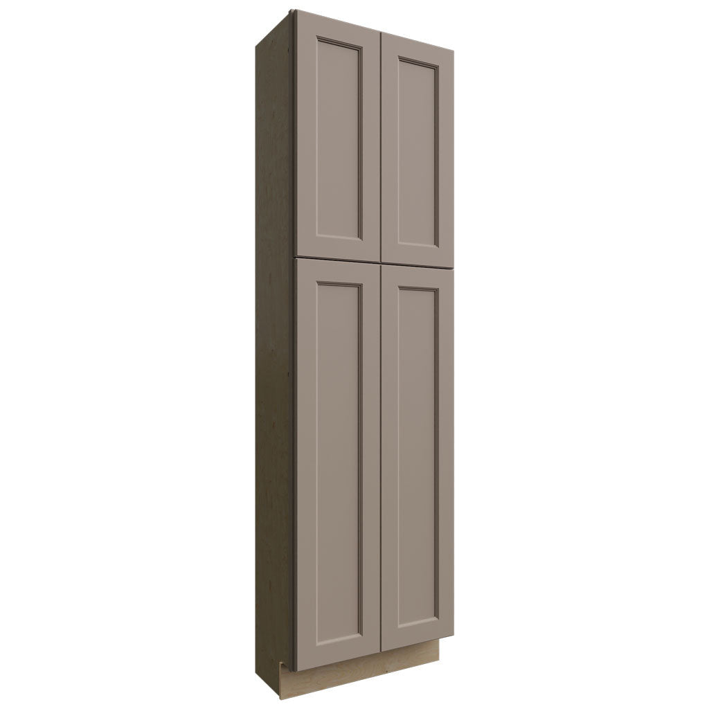 Fabuwood Allure Fusion Oyster 24" W X 84" H X 12" D Tall Pantry Cabinet