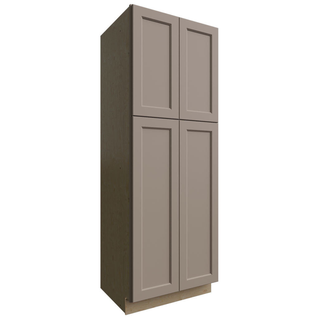 Fabuwood Allure Fusion Oyster 30" W X 84" H X 24" D Tall Pantry Cabinet