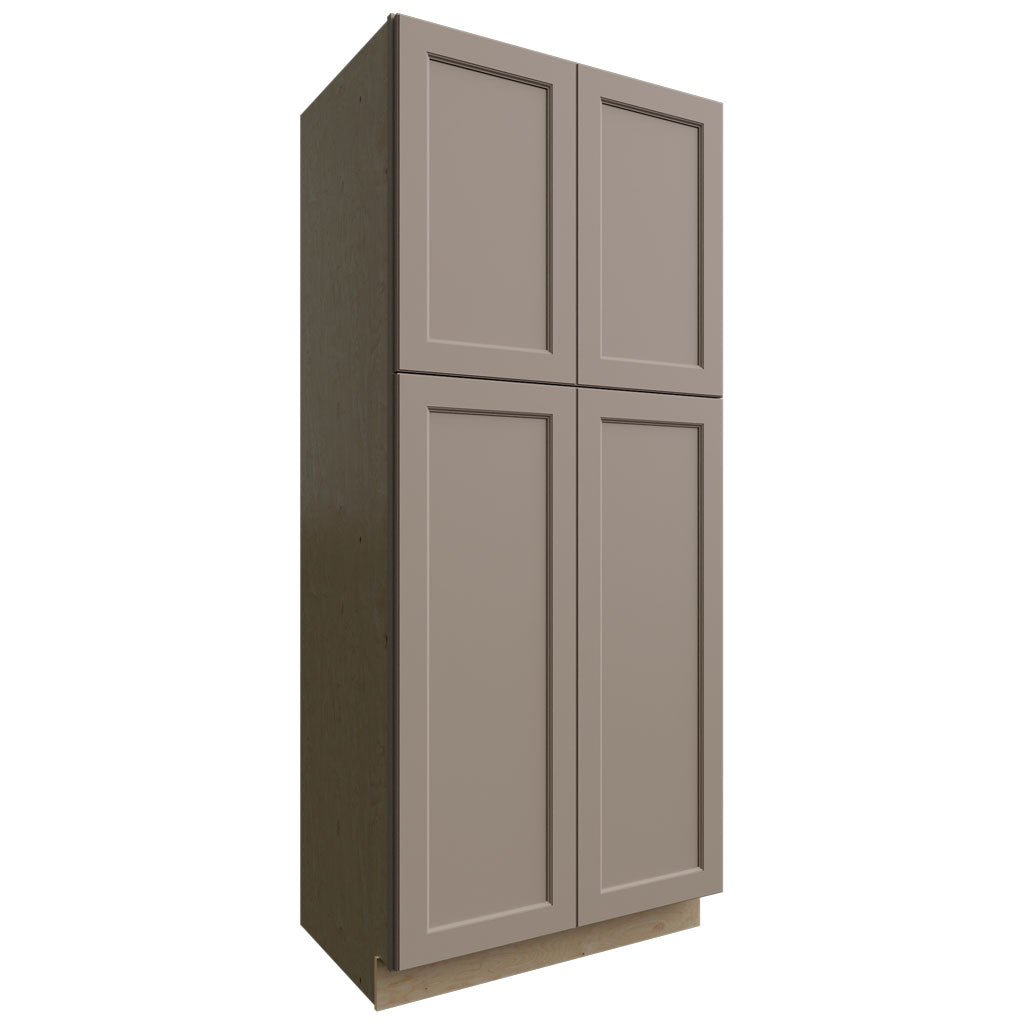 Fabuwood Allure Fusion Oyster 36" W X 84" H X 24" D Tall Pantry Cabinet