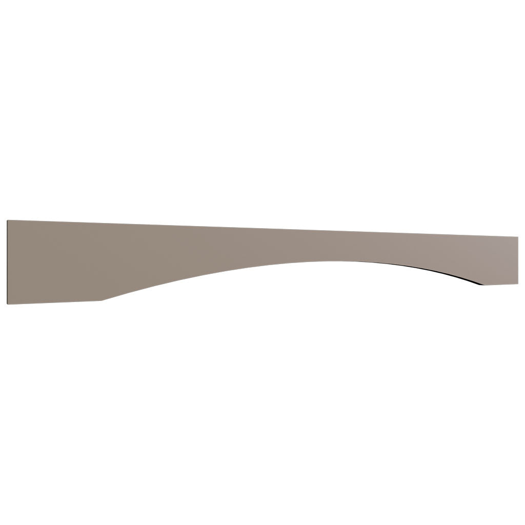 Fabuwood Allure Fusion Oyster 54" W X 5 1/2" H  Arched Valance
