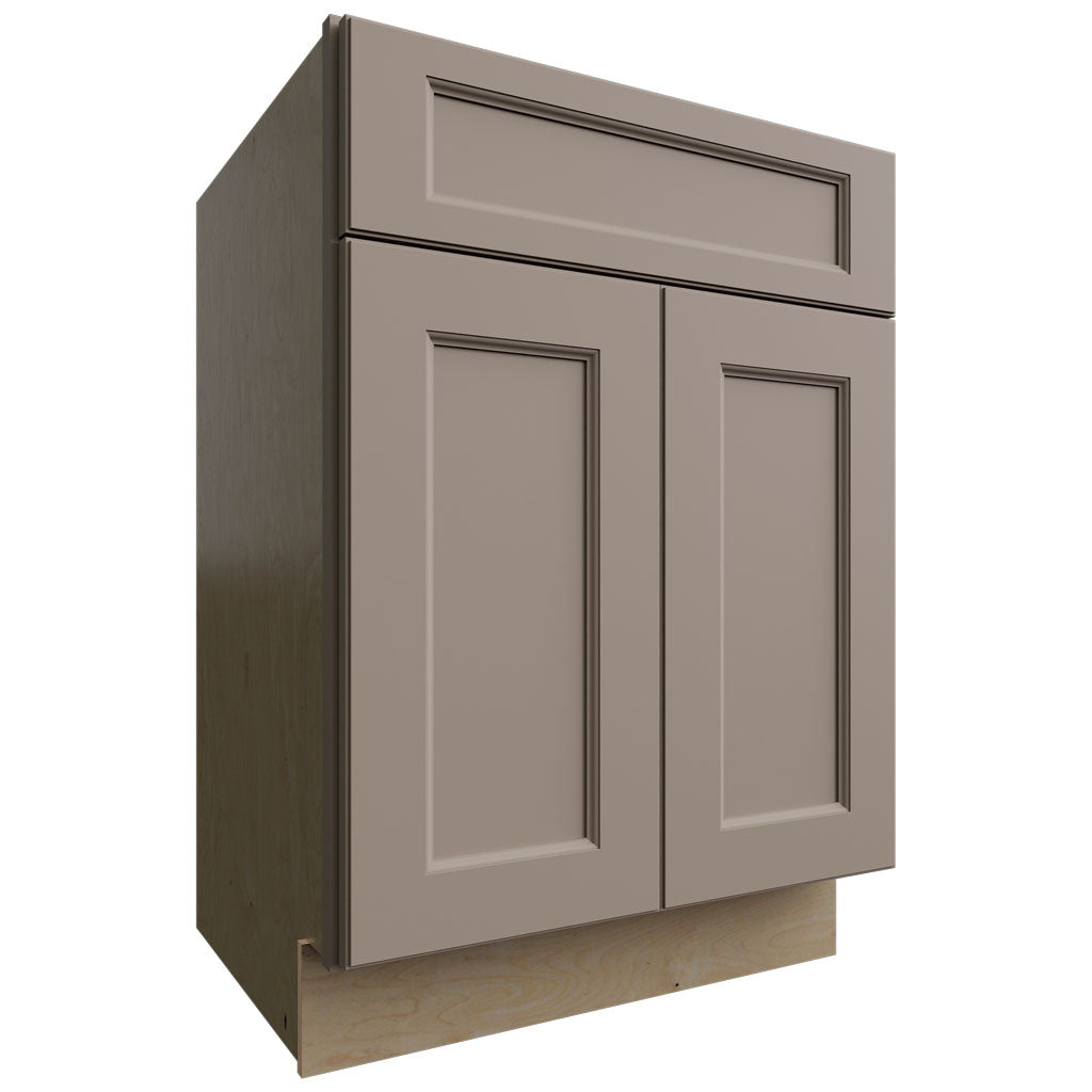 Fabuwood Allure Fusion Oyster 24" W X 34 1/2" H X 21" D Vanity Base Cabinet
