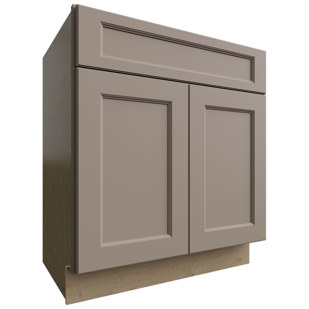 Fabuwood Allure Fusion Oyster 30" W X 34 1/2" H X 21" D Vanity Base Cabinet
