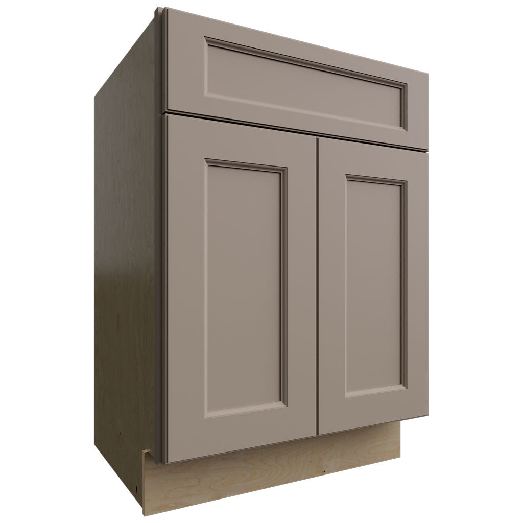 Fabuwood Allure Fusion Oyster 24" W X 34 1/2" H X 21" D Vanity Sink Base Cabinet