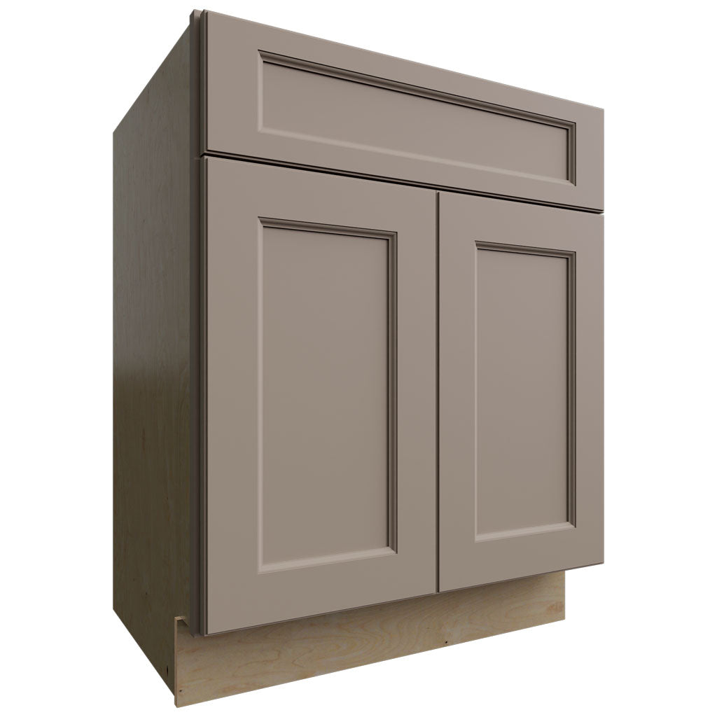 Fabuwood Allure Fusion Oyster 27" W X 34 1/2" H X 21" D Vanity Sink Base Cabinet