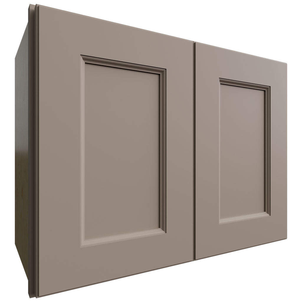 Fabuwood Allure Fusion Oyster 24" W X 18" H X 12" D Double Door Wall Cabinet