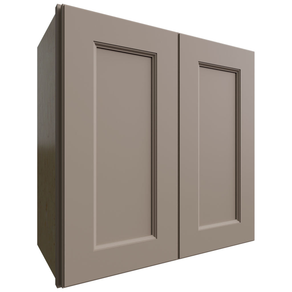 Fabuwood Allure Fusion Oyster 24" W X 24" H X 12" D Double Door Wall Cabinet