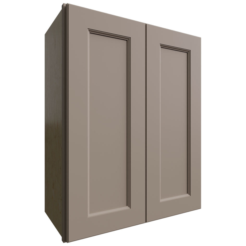 Fabuwood Allure Fusion Oyster 24" W X 30" H X 12" D Double Door Wall Cabinet