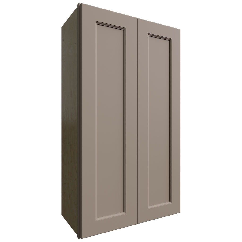 Fabuwood Allure Fusion Oyster 24" W X 42" H X 12" D Double Door Wall Cabinet