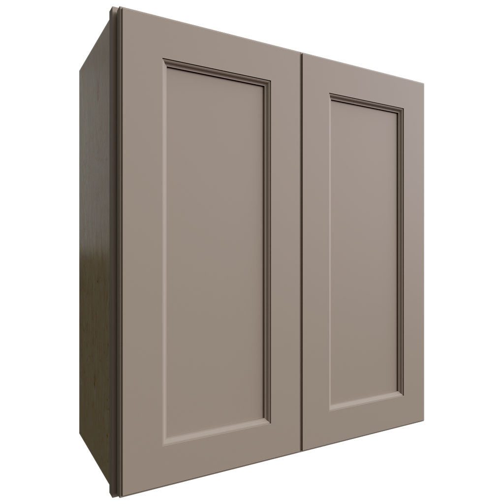 Fabuwood Allure Fusion Oyster 27" W X 30" H X 12" D Double Door Wall Cabinet