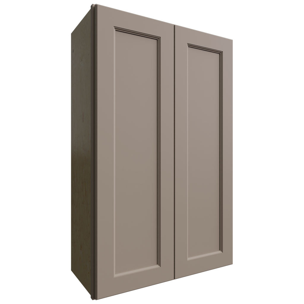 Fabuwood Allure Fusion Oyster 27" W X 42" H X 12" D Double Door Wall Cabinet