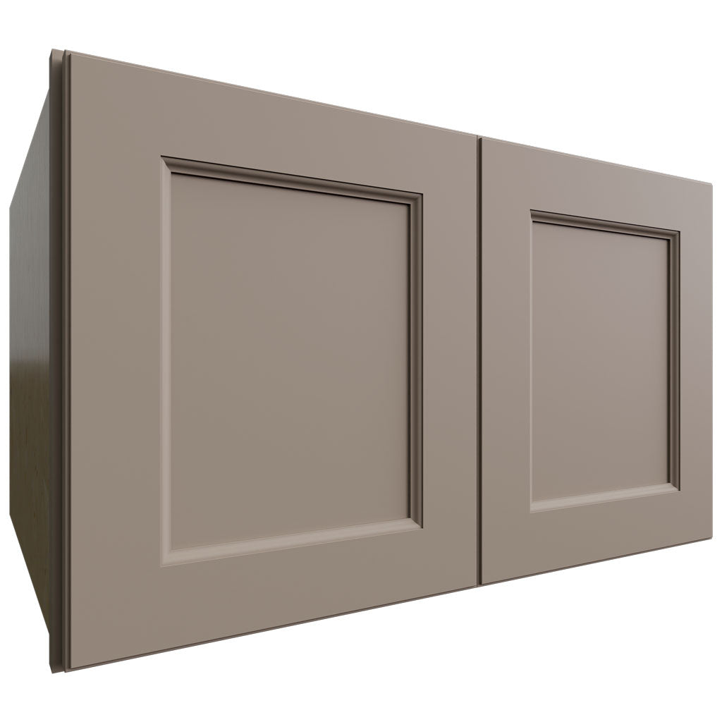 Fabuwood Allure Fusion Oyster 30" W X 18" H X 24" D Double Door Wall Cabinet