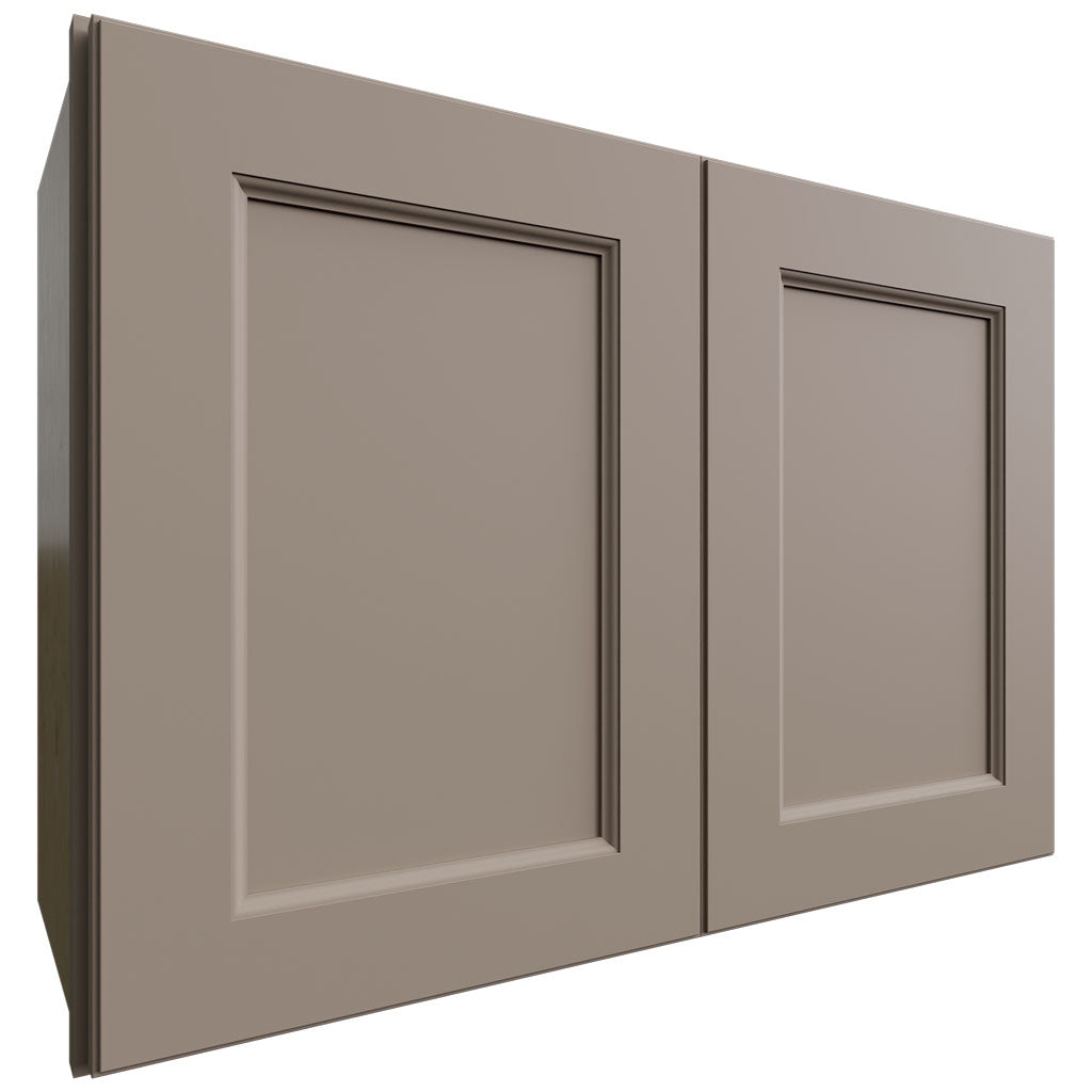 Fabuwood Allure Fusion Oyster 30" W X 21" H X 12" D Double Door Wall Cabinet