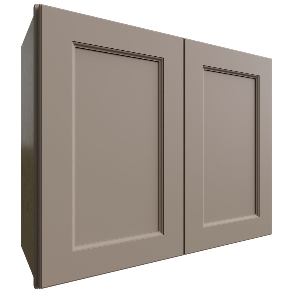 Fabuwood Allure Fusion Oyster 30" W X 24" H X 12" D Double Door Wall Cabinet