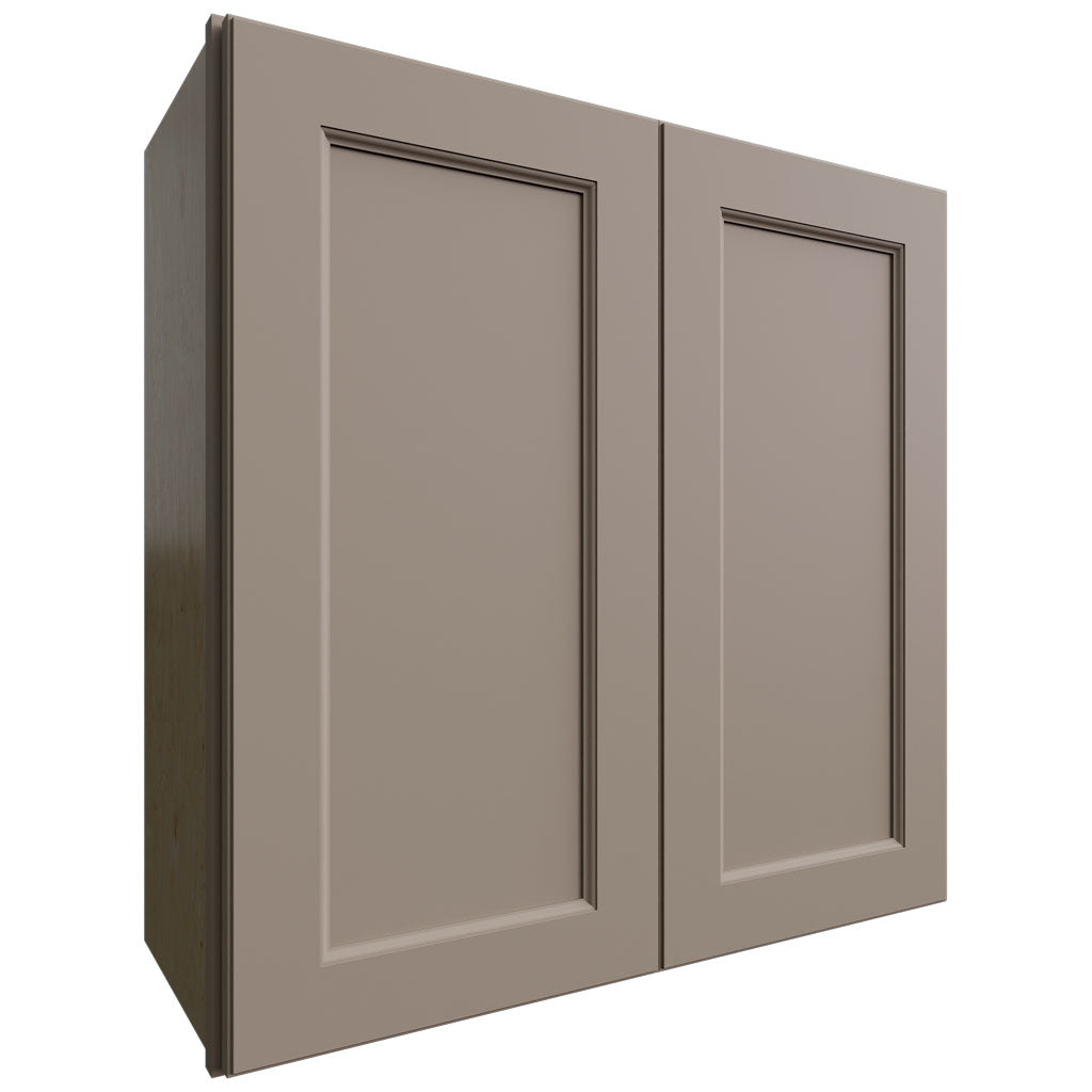 Fabuwood Allure Fusion Oyster 30" W X 30" H X 12" D Double Door Wall Cabinet