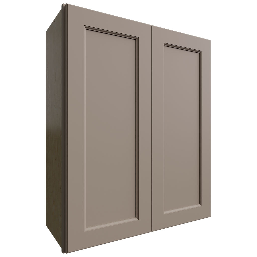 Fabuwood Allure Fusion Oyster 30" W X 36" H X 12" D Double Door Wall Cabinet