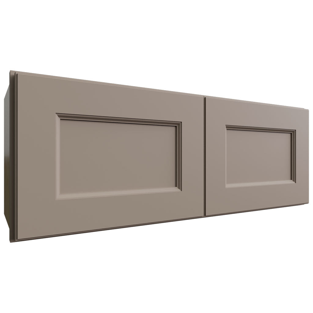 Fabuwood Allure Fusion Oyster 33" W X 12" H X 12" D Double Door Wall Cabinet