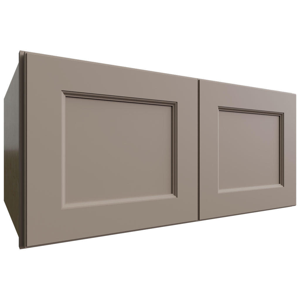 Fabuwood Allure Fusion Oyster 33" W X 15" H X 24" D Double Door Wall Cabinet