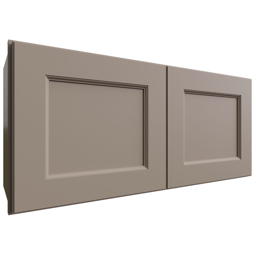 Fabuwood Allure Fusion Oyster 33" W X 15" H X 12" D Double Door Wall Cabinet