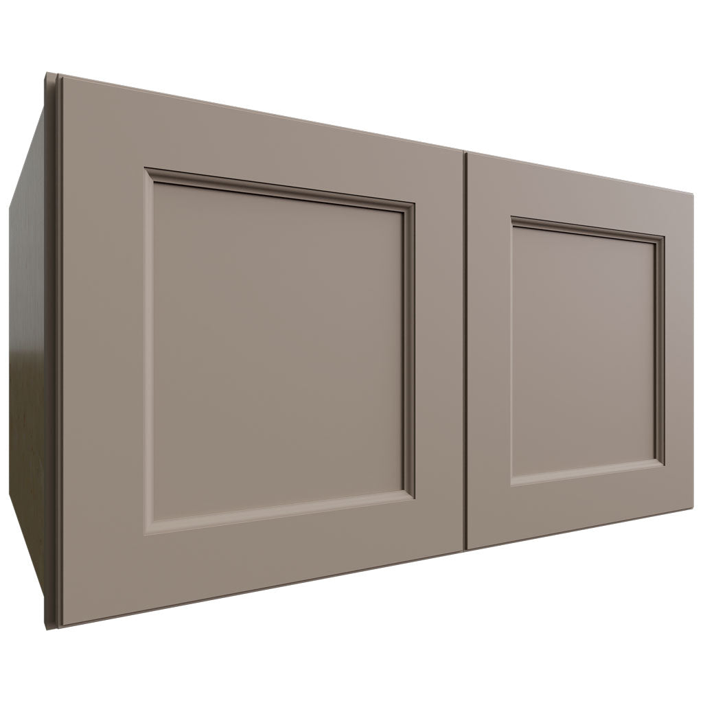 Fabuwood Allure Fusion Oyster 33" W X 18" H X 24" D Double Door Wall Cabinet
