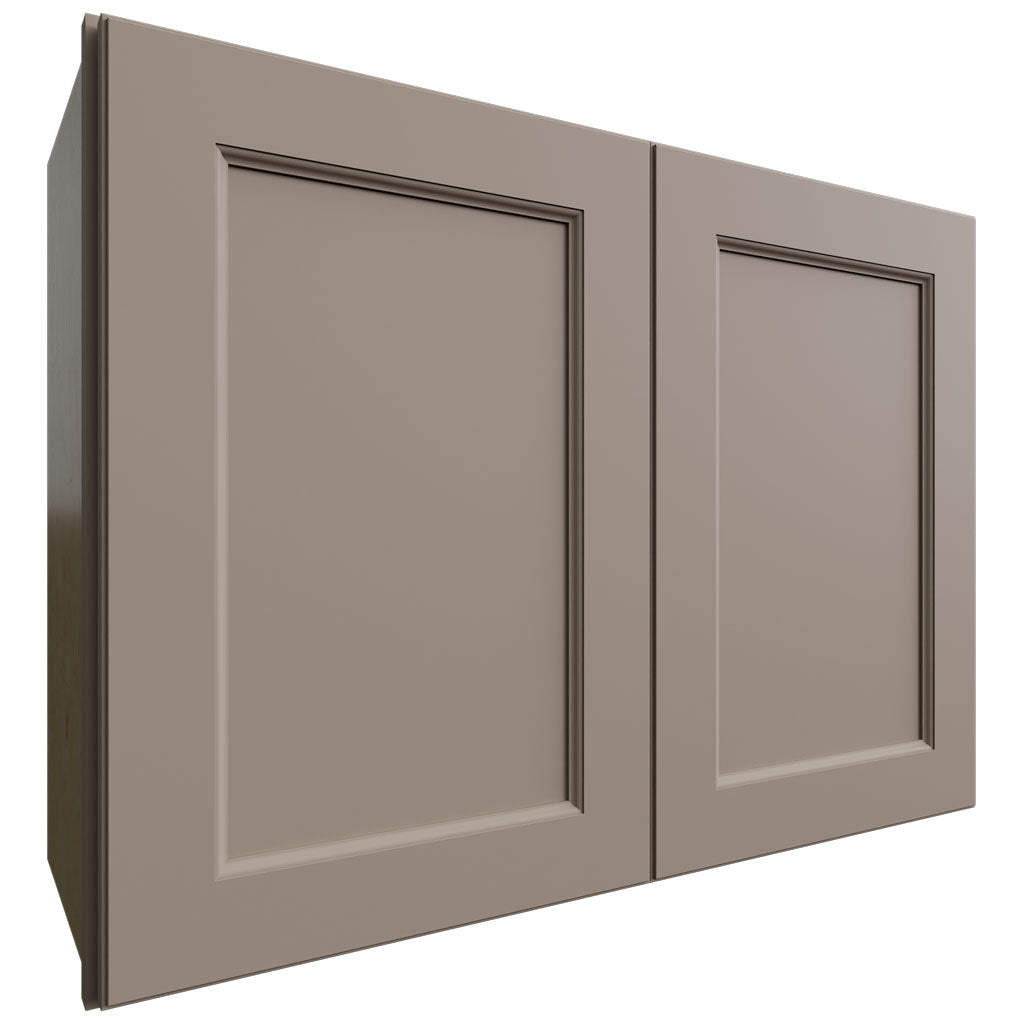 Fabuwood Allure Fusion Oyster 33" W X 24" H X 12" D Double Door Wall Cabinet