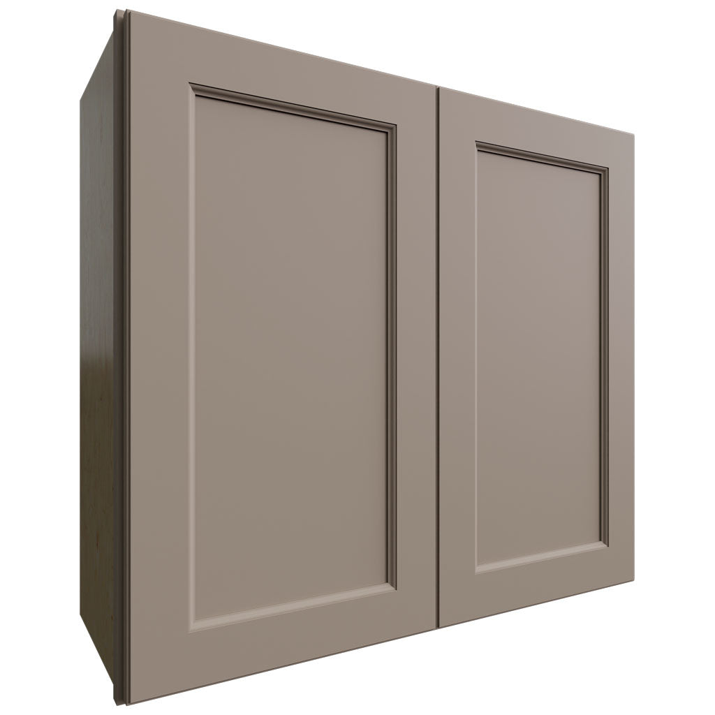 Fabuwood Allure Fusion Oyster 33" W X 30" H X 12" D Double Door Wall Cabinet