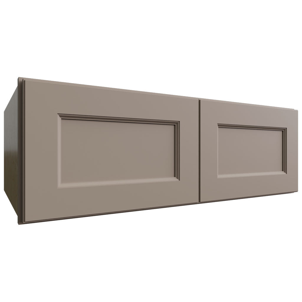 Fabuwood Allure Fusion Oyster 36" W X 12" H X 24" D Double Door Wall Cabinet