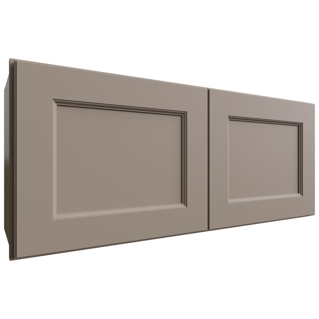 Fabuwood Allure Fusion Oyster 36" W X 15" H X 12" D Double Door Wall Cabinet