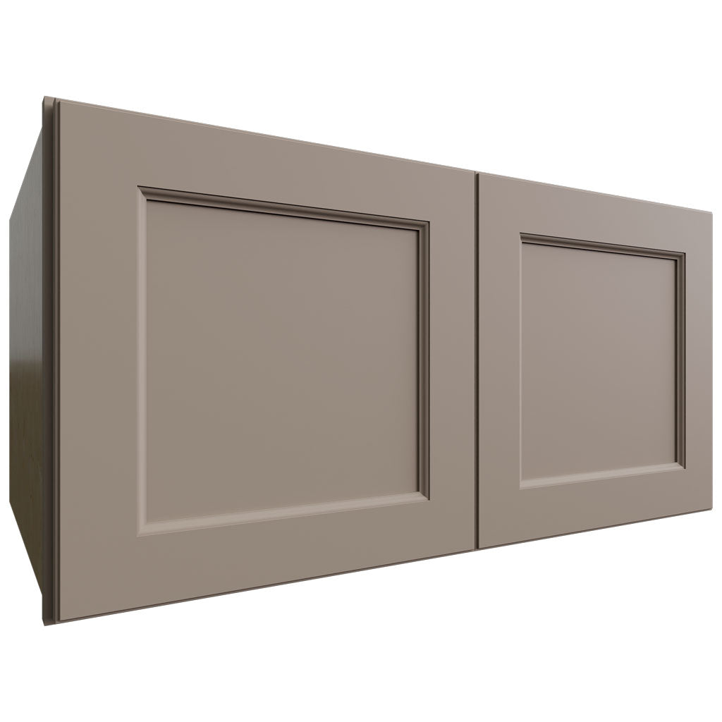 Fabuwood Allure Fusion Oyster 36" W X 18" H X 24" D Double Door Wall Cabinet