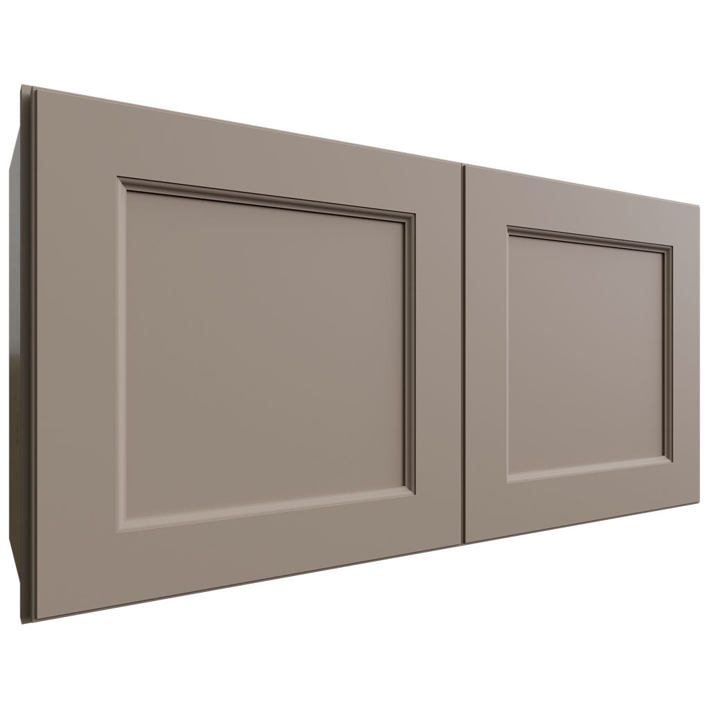 Fabuwood Allure Fusion Oyster 36" W X 18" H X 12" D Double Door Wall Cabinet