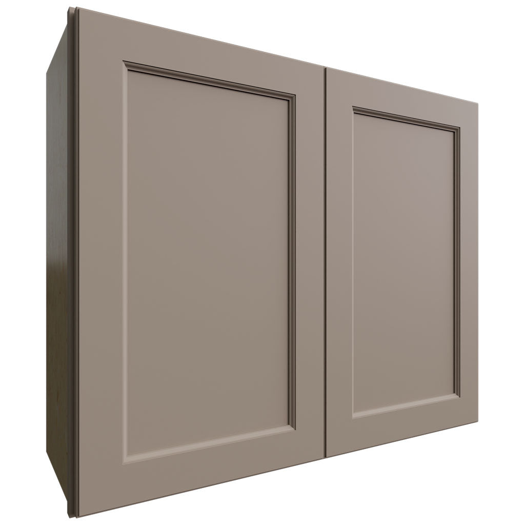 Fabuwood Allure Fusion Oyster 36" W X 30" H X 12" D Double Door Wall Cabinet