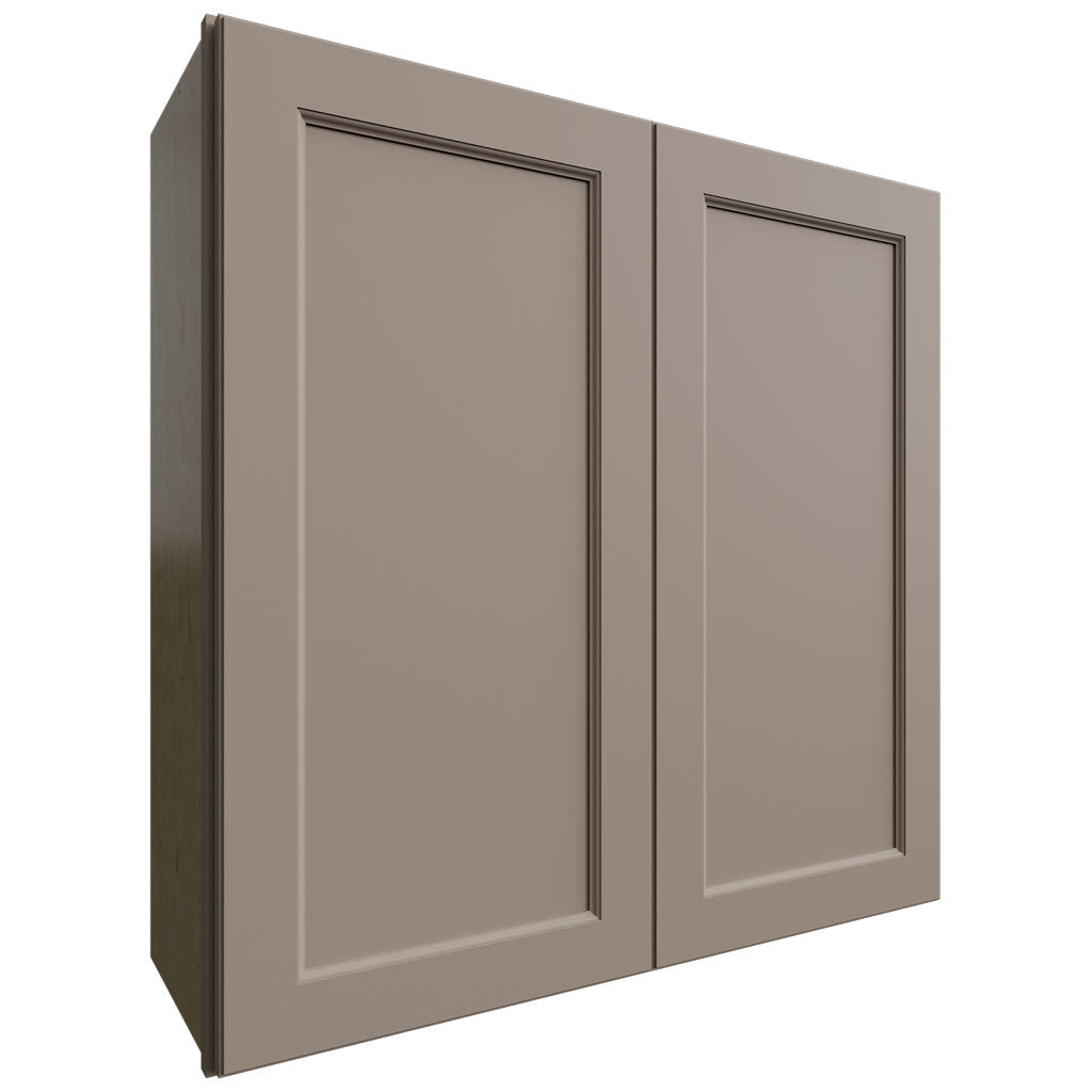 Fabuwood Allure Fusion Oyster 36" W X 36" H X 12" D Double Door Wall Cabinet