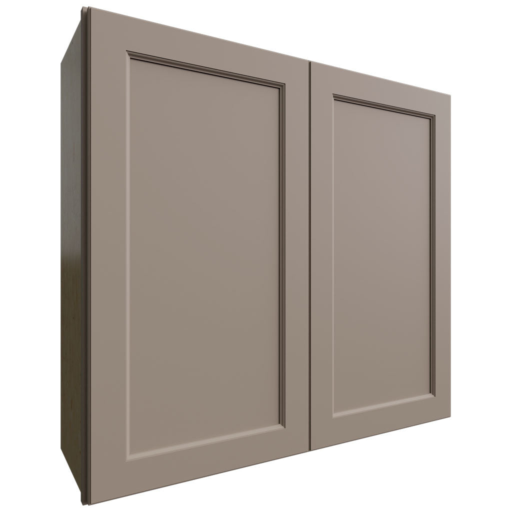 Fabuwood Allure Fusion Oyster 39" W X 36" H X 12" D Double Door Wall Cabinet
