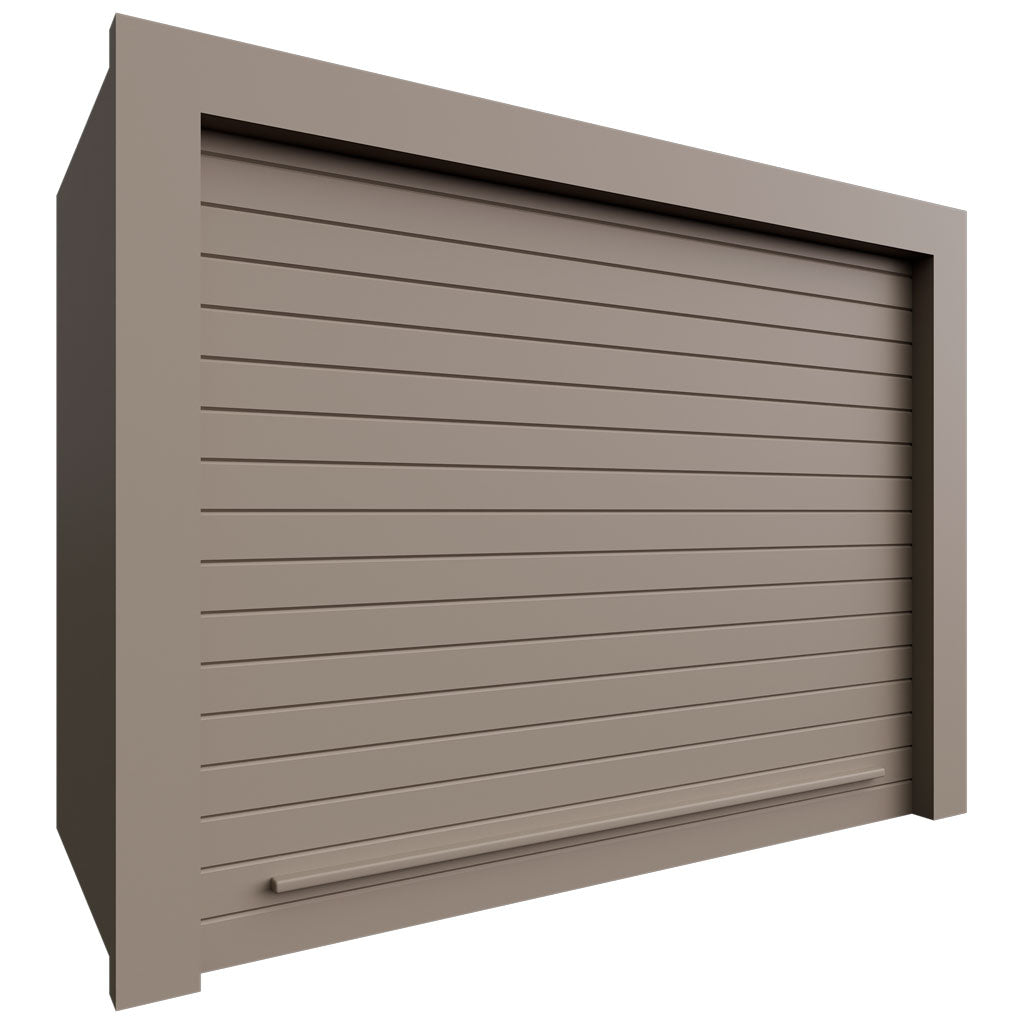 Fabuwood Allure Fusion Oyster 24" W X 18" H X 12" D Wall Appliance Garage Cabinet