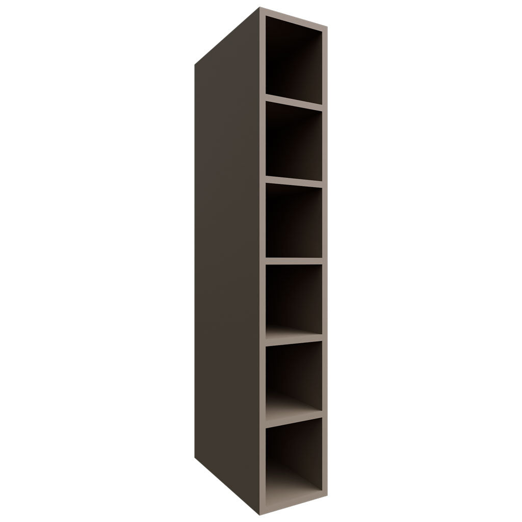 Fabuwood Allure Fusion Oyster 06" W X 36" H X 12" D Wall Wine Cube