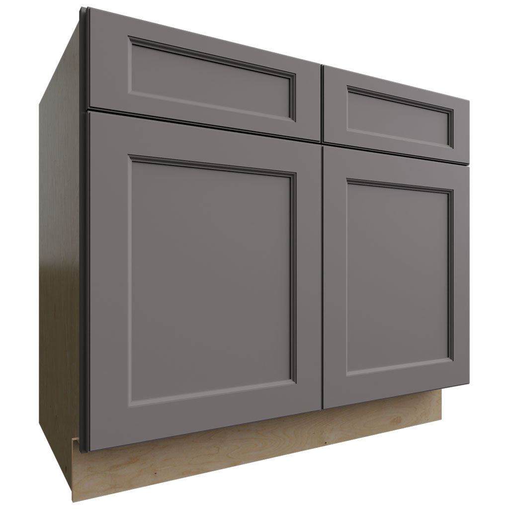 Fabuwood Allure Fusion Stone 39" W X 34 1/2" H X 24" D Double Door Base Cabinet