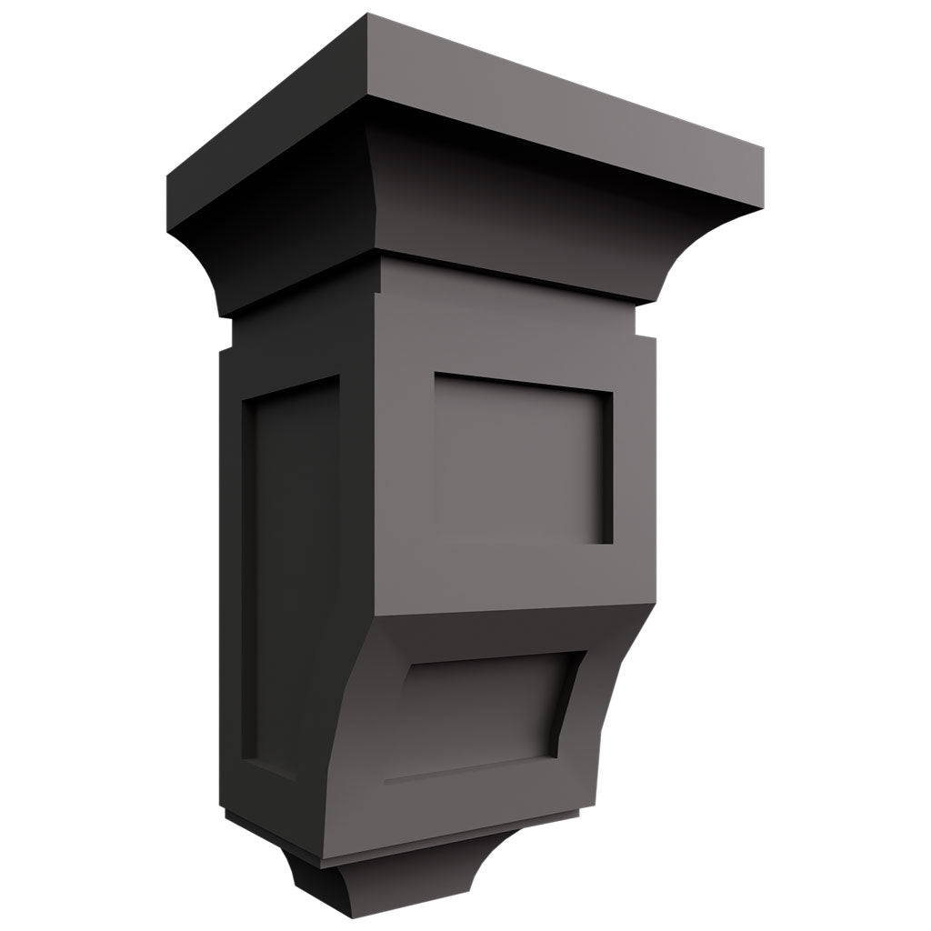 Fabuwood Allure Fusion Stone 3 3/4" W X 6 1/2" H X 3 1/2" D Wall Corbels
