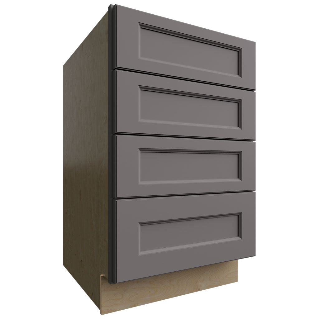 Fabuwood Allure Fusion Stone 21" W X 34 1/2" H X 24" D 4 Drawer Base Cabinet