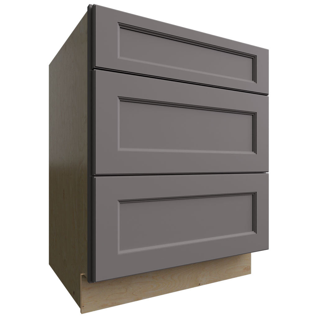 Fabuwood Allure Fusion Stone 27" W X 34 1/2" H X 24" D 3 Drawer Base Cabinet