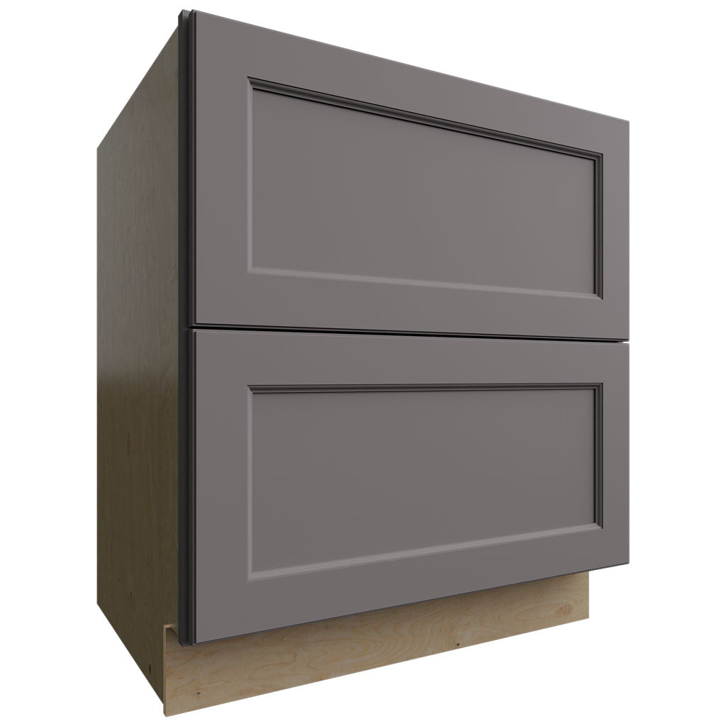 Fabuwood Allure Fusion Stone 30" W X 34 1/2" H X 24" D 2 Drawer Base Cabinet