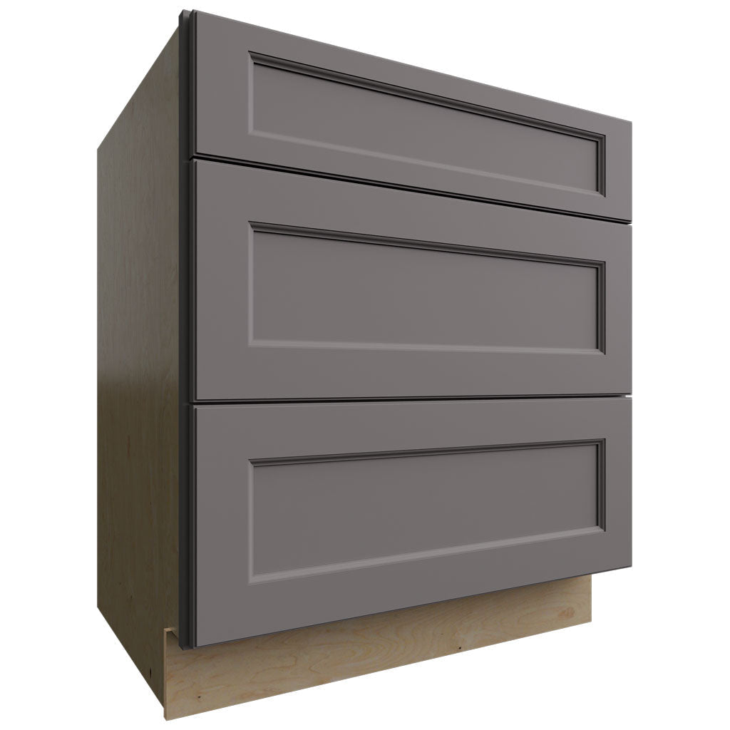 Fabuwood Allure Fusion Stone 30" W X 34 1/2" H X 24" D 3 Drawer Base Cabinet