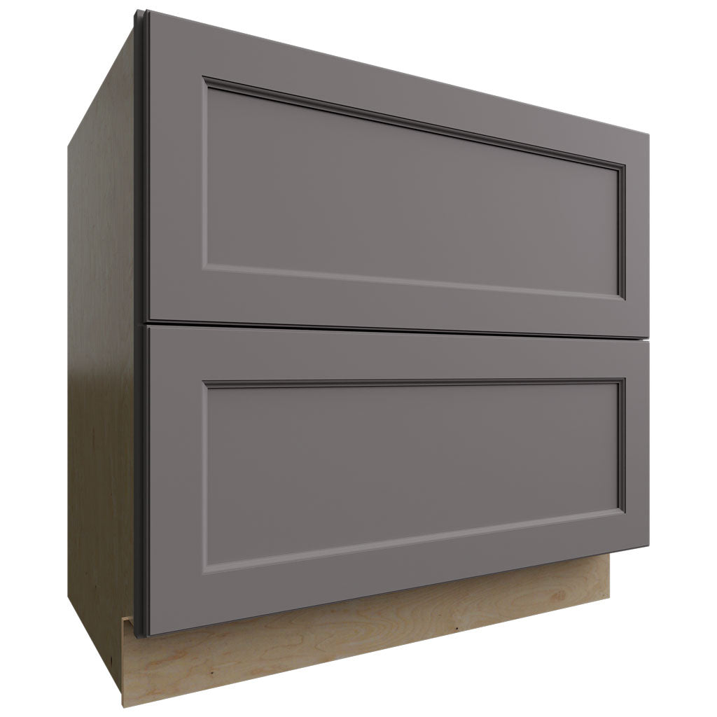 Fabuwood Allure Fusion Stone 36" W X 34 1/2" H X 24" D 2 Drawer Base Cabinet