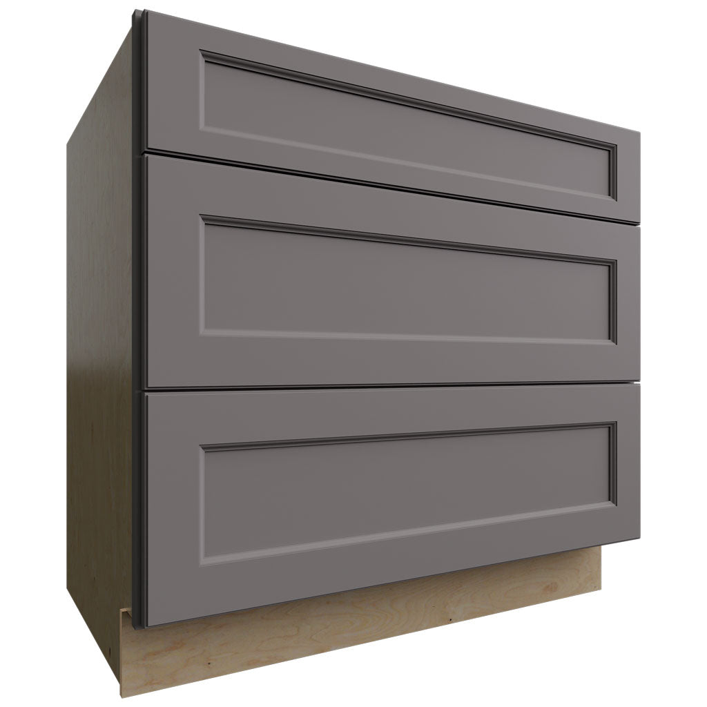 Fabuwood Allure Fusion Stone 36" W X 34 1/2" H X 24" D 3 Drawer Base Cabinet