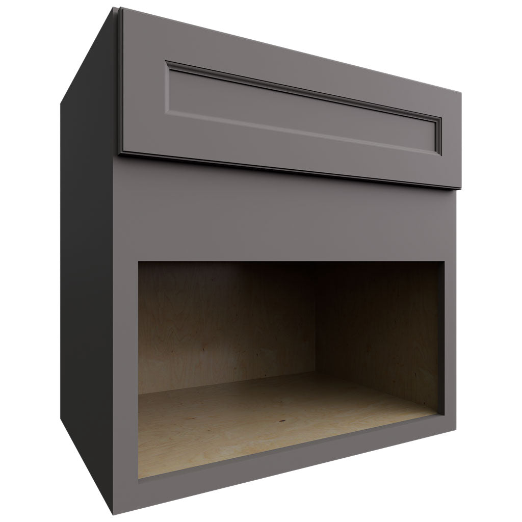 Fabuwood Allure Fusion Stone 30" W X 30" H X 21" D Wall Microwave Cabinet