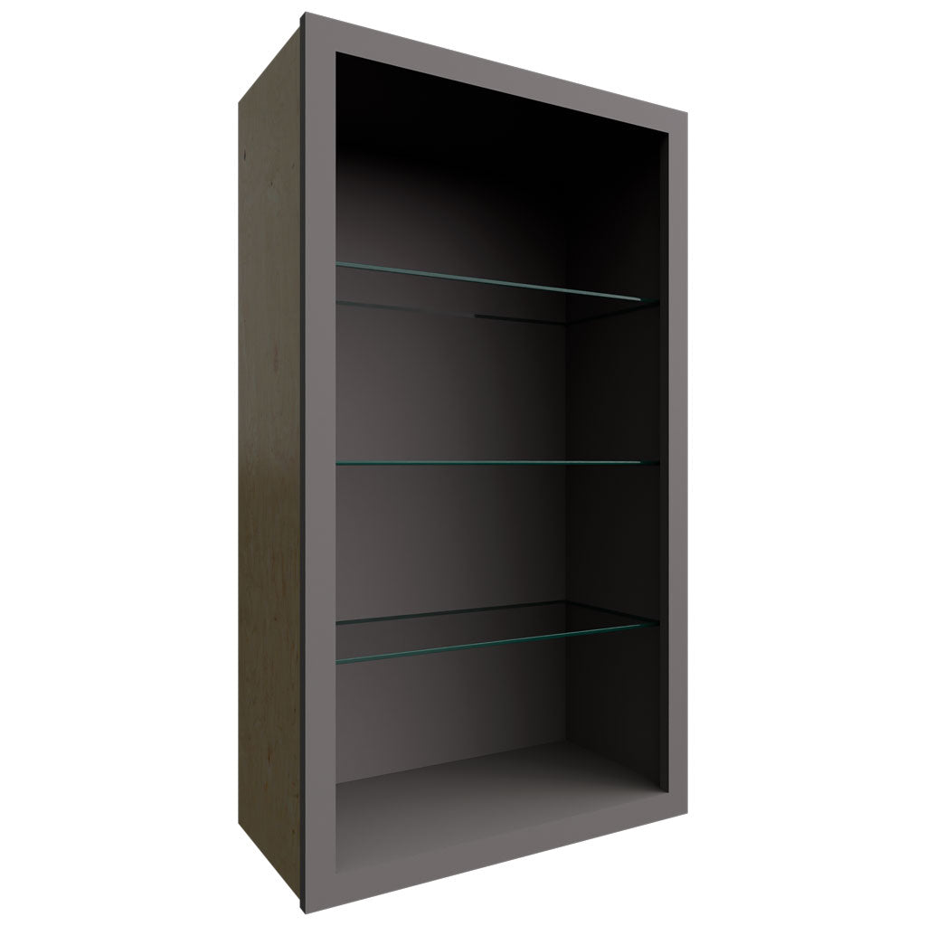 Fabuwood Allure Fusion Stone 24" W X 42" H X 12" D Wall No Door Cabinet