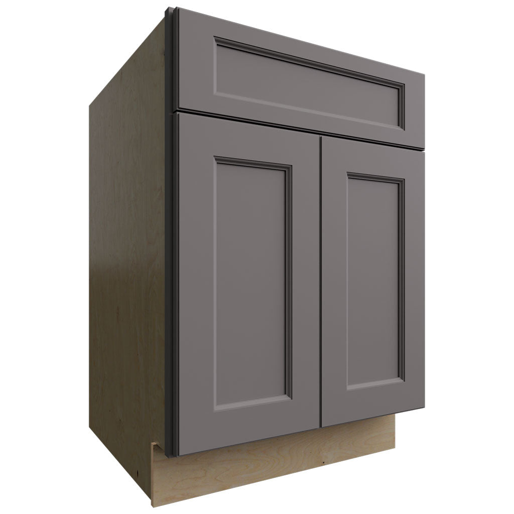 Fabuwood Allure Fusion Stone 24" W X 34 1/2" H X 24" D Double Door Sink Base Cabinet